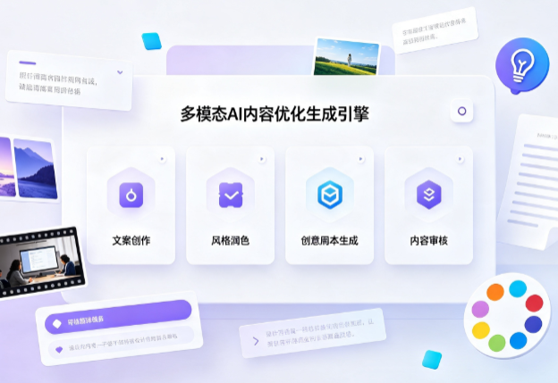 咸阳AI智能内容优化创新 多模态生成技术丰富数字内容创作生态